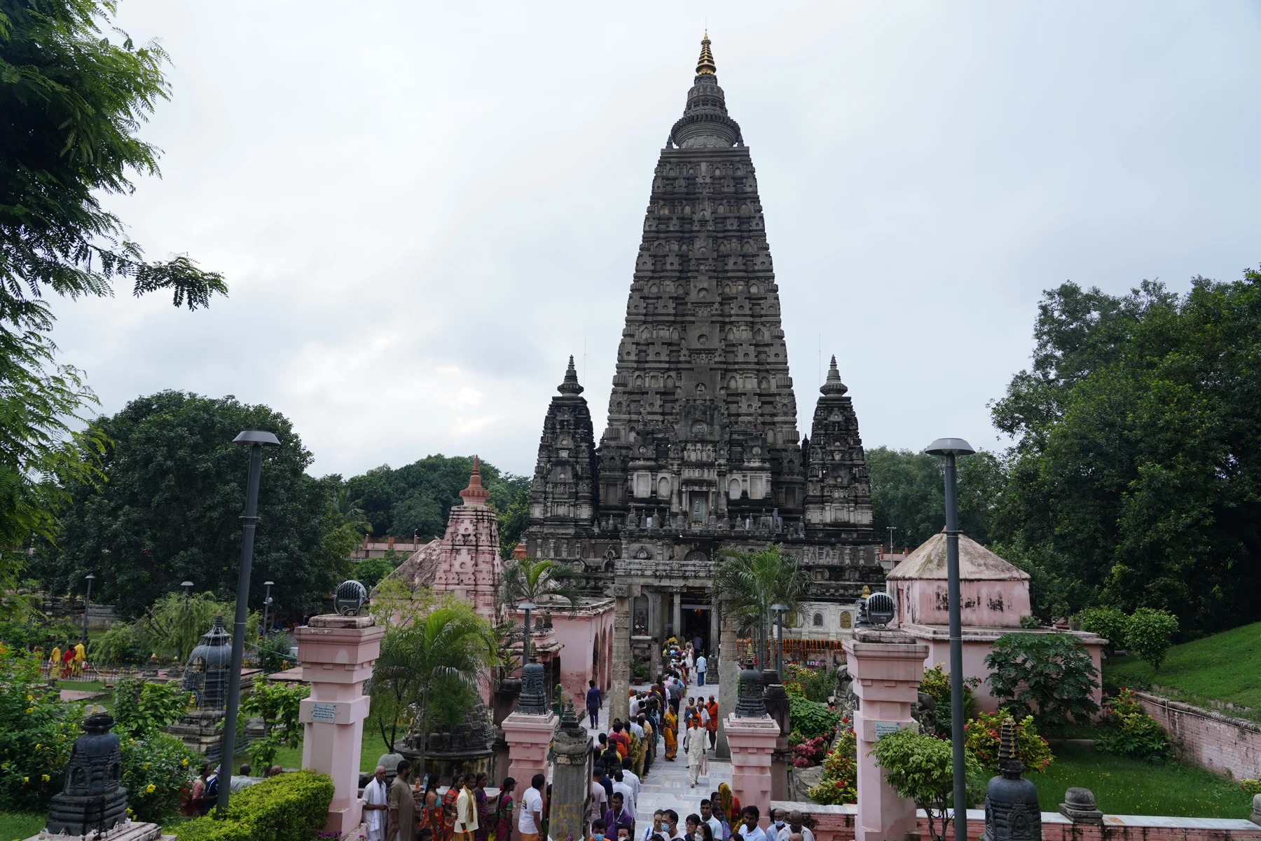 Temple Mahabodhi à Bodhgaya