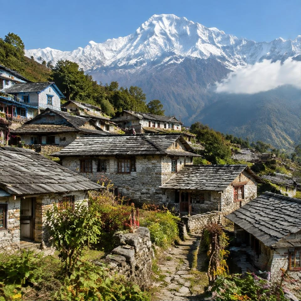 Ghandruk, étape du jour 12