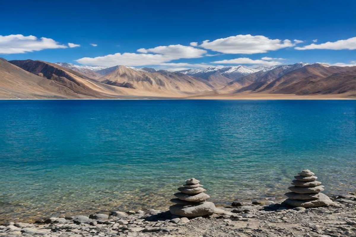 lac Pangong, étape du jour 11