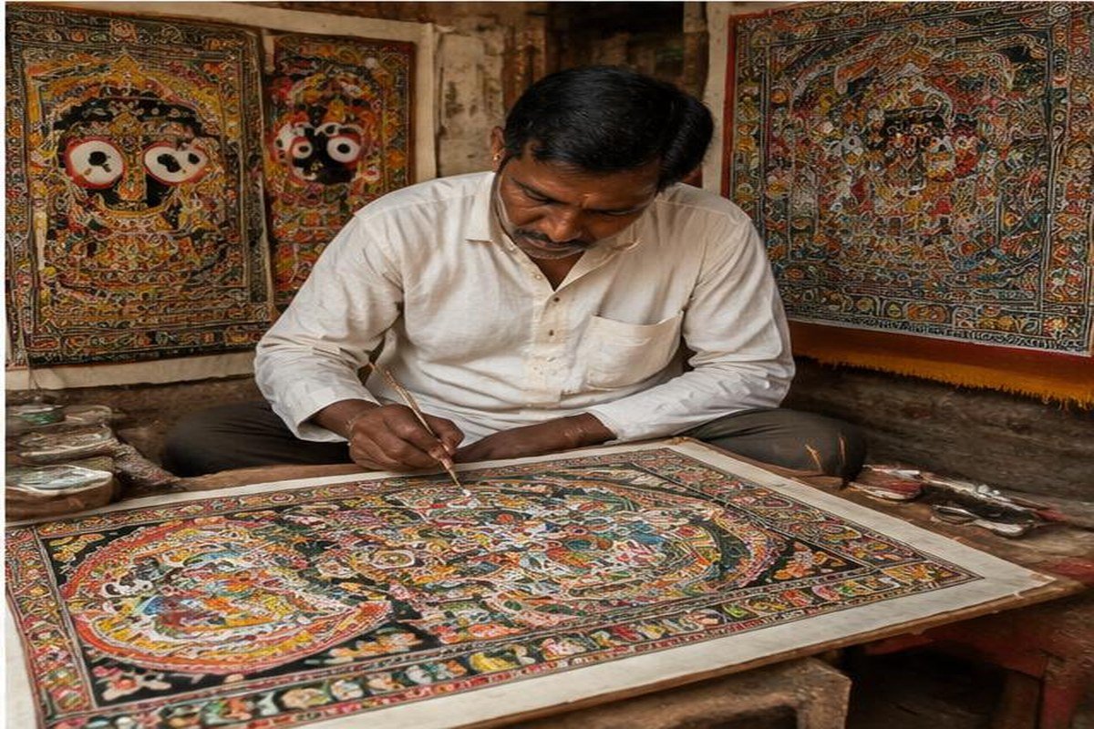 Raghurajpur, étape du jour 8
