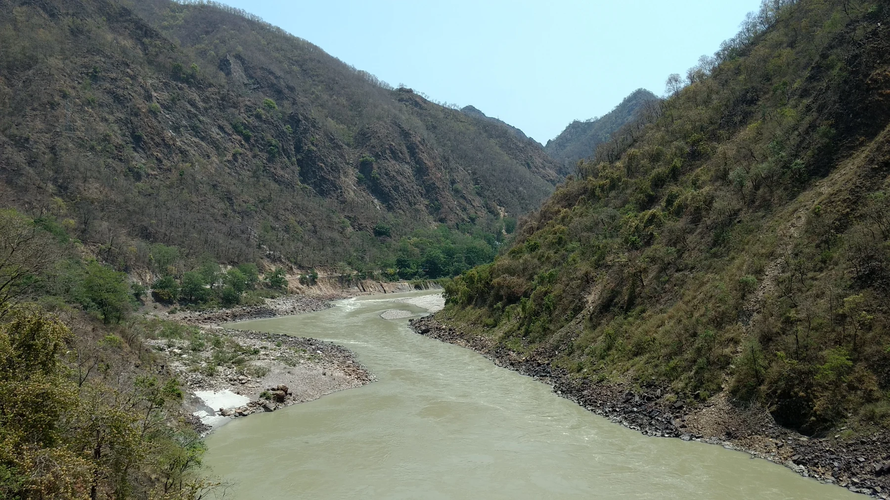 Gange et collines de Rishikesh