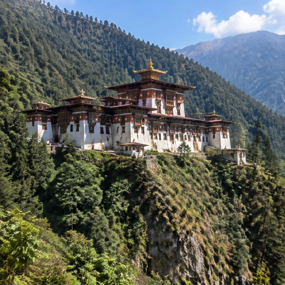 Trongsa, étape du jour 7