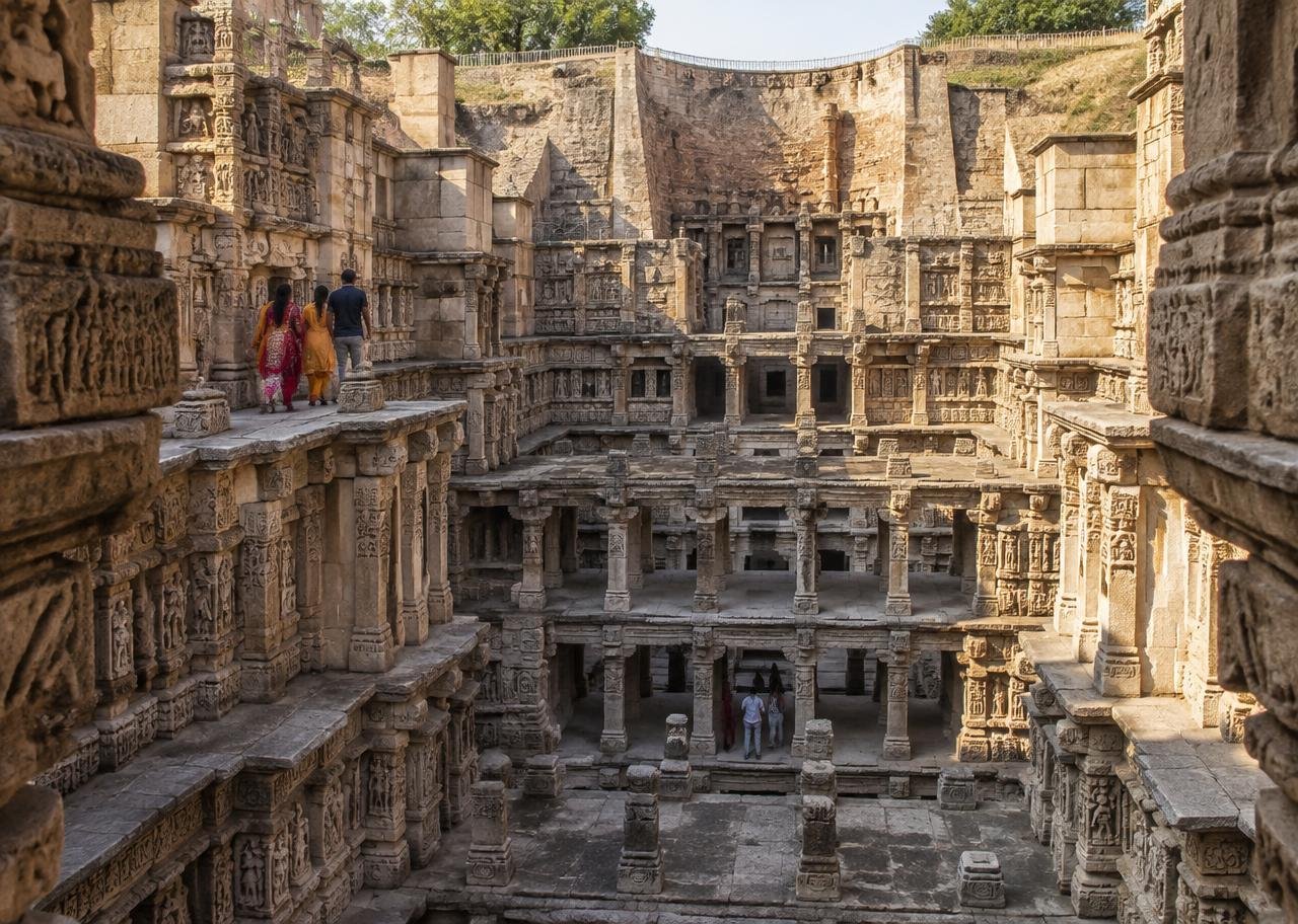 Architecture sculptée de l'Inde occidentale